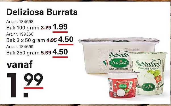 Deliziosa Burrata