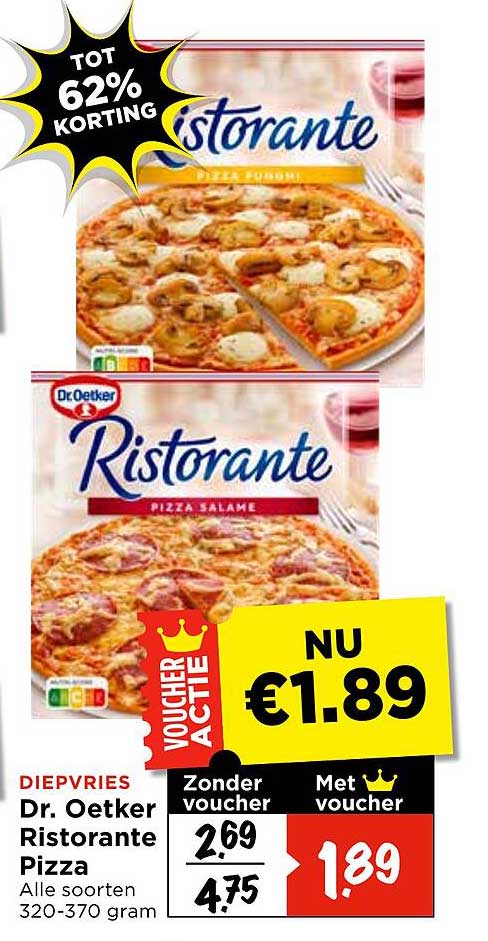 Diepvries Dr. Oetker Ristorante Pizza