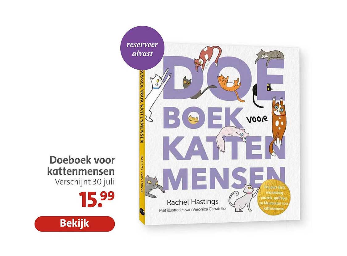 Doeboek voor kattenmensen