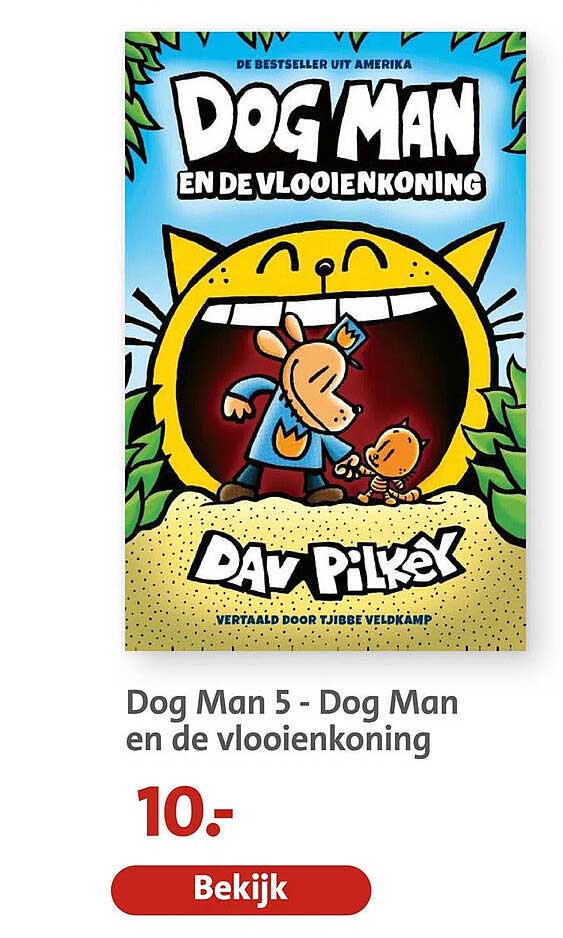 Dog Man 5 - Dog Man en de vlooienkoning