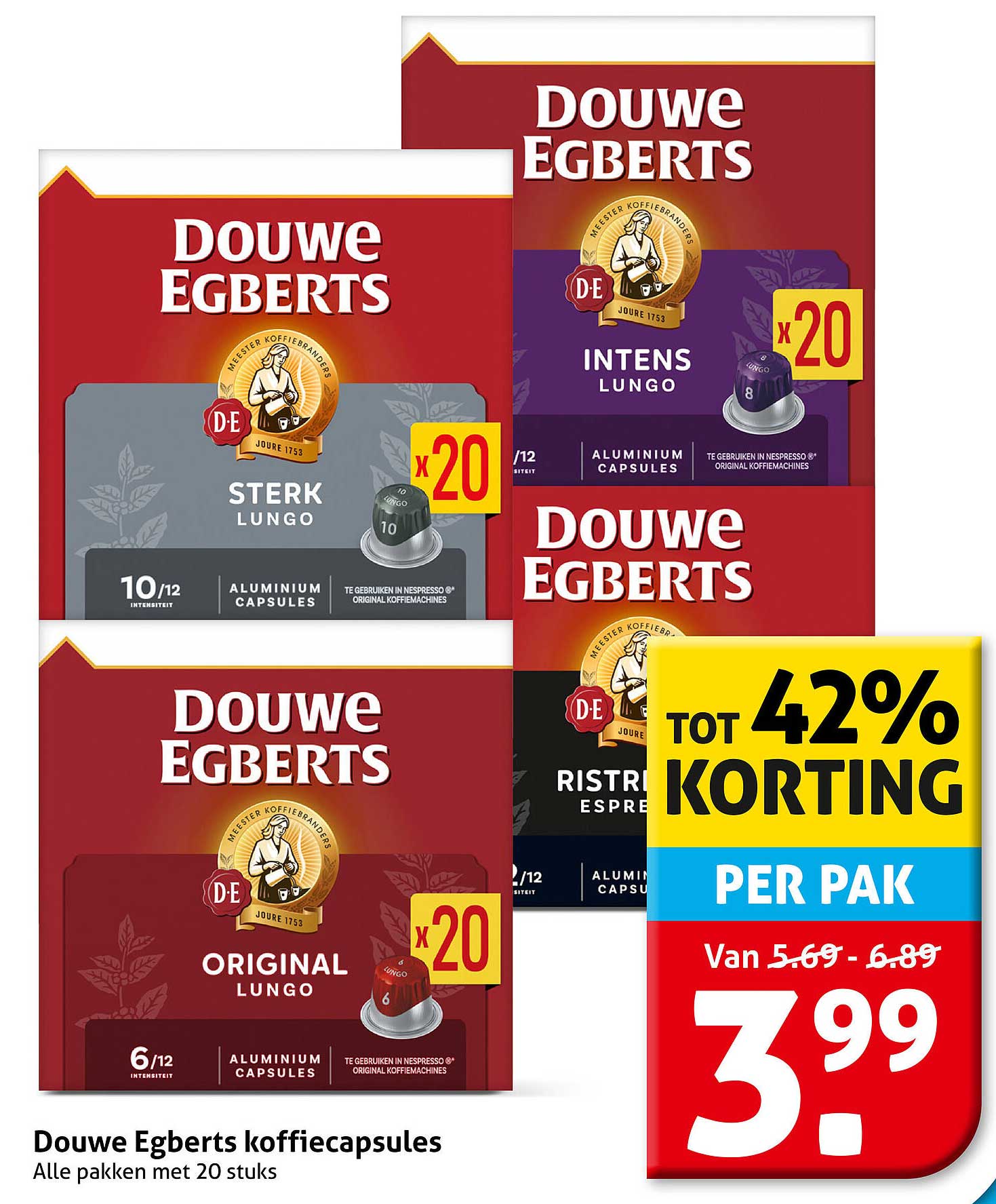 Douwe Egberts koffiecapsules