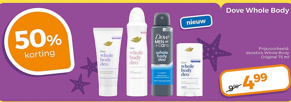 Dove Whole Body nieuw