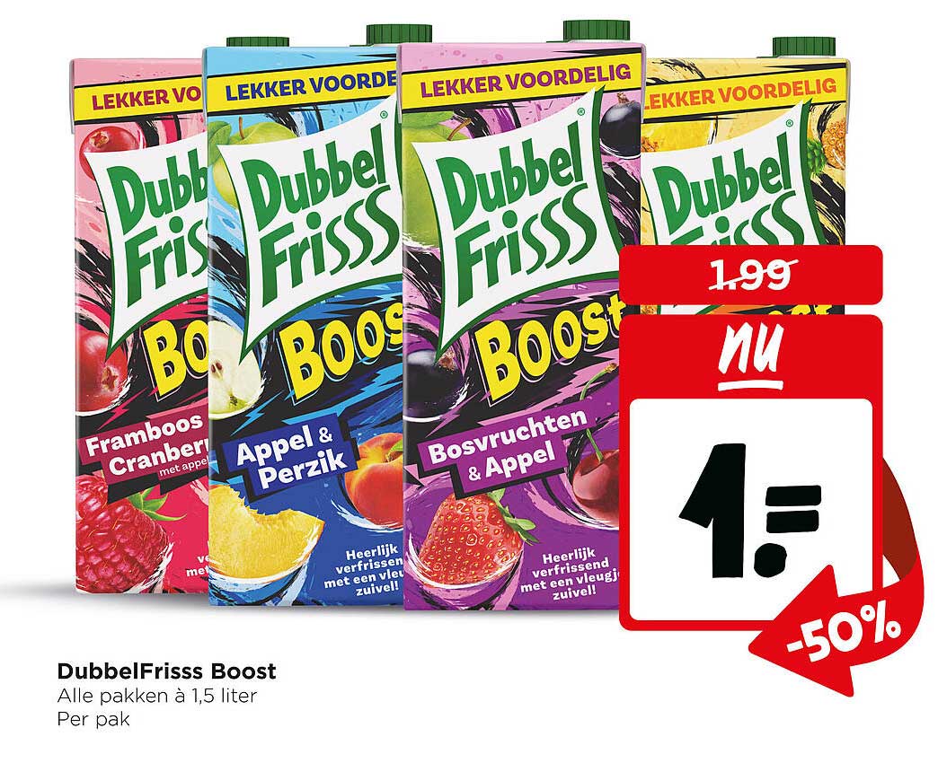 DubbelFrisss Boost -50%