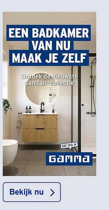 EEN BADKAMER VAN NU MAAK JE ZELF