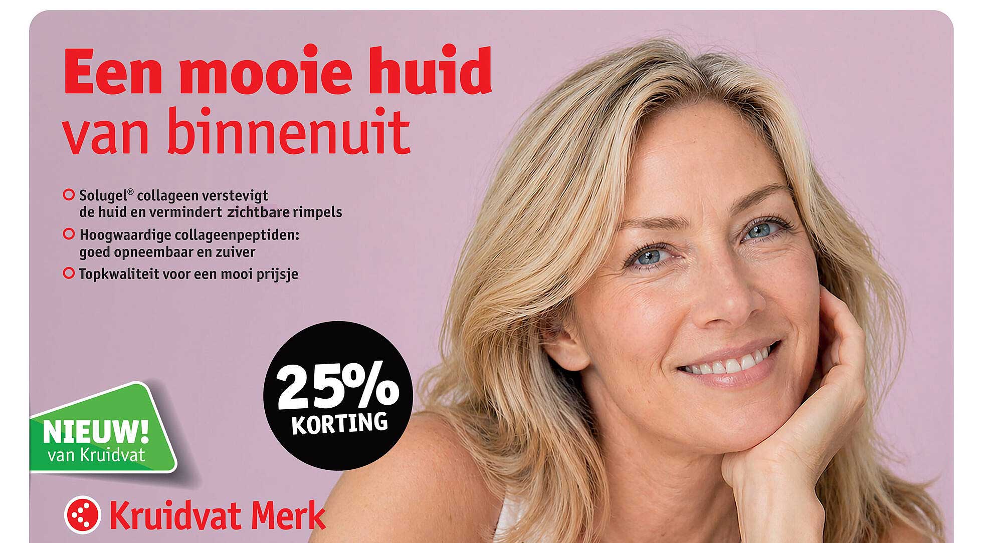 Een mooie huid van binnenuit 25% korting