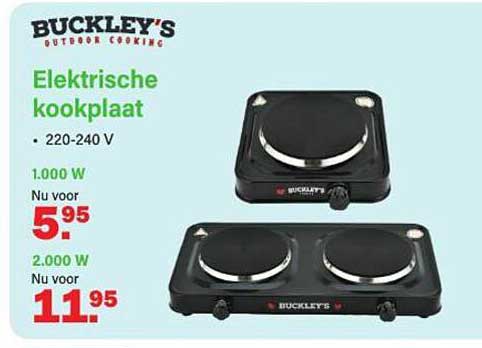 Elektrische kookplaat