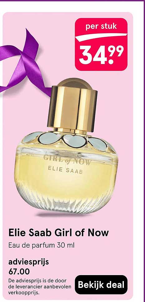 Elie Saab Girl of Now Eau de parfum 30 ml