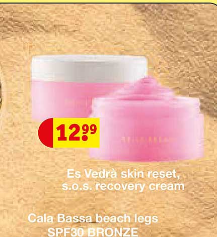 Es Vedrà skin reset s.o.s. recovery cream