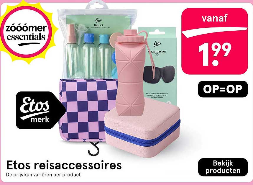 Etos reisaccessoires