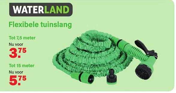 Flexibele tuinslang