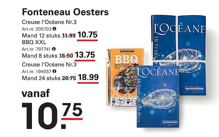 Fonteneau Oesters