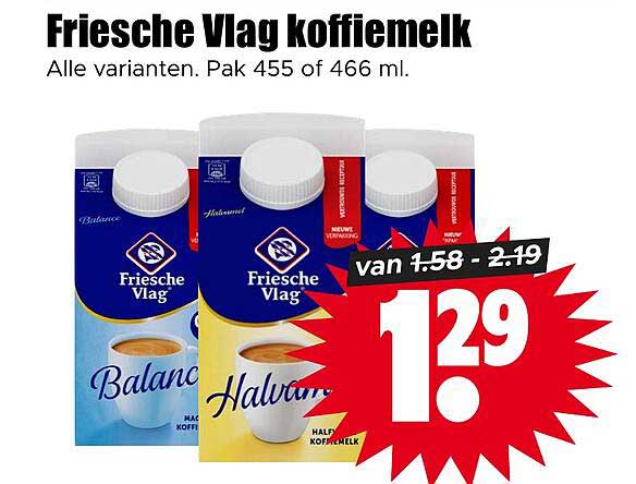Friesche Vlag koffiemelk