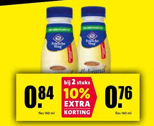 Frische slag flacon 140 ml bij 2 stuks 10% EXTRA KORTING