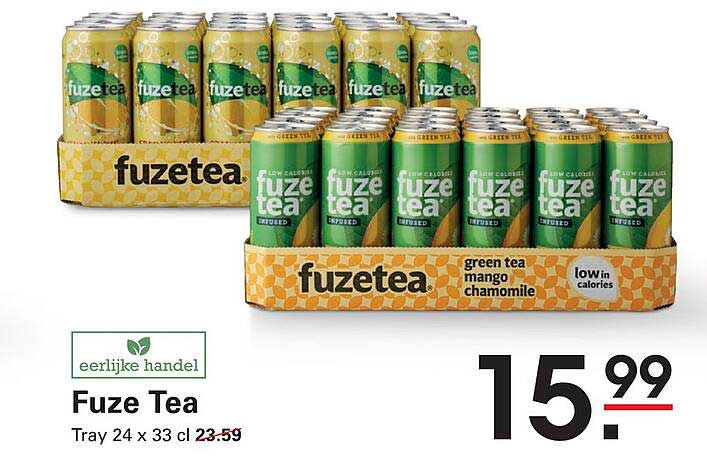 Fuze Tea Tray 24 x 33 cl
