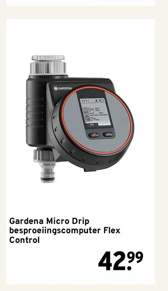Gardena Micro Drip besproeiingscomputer Flex Control