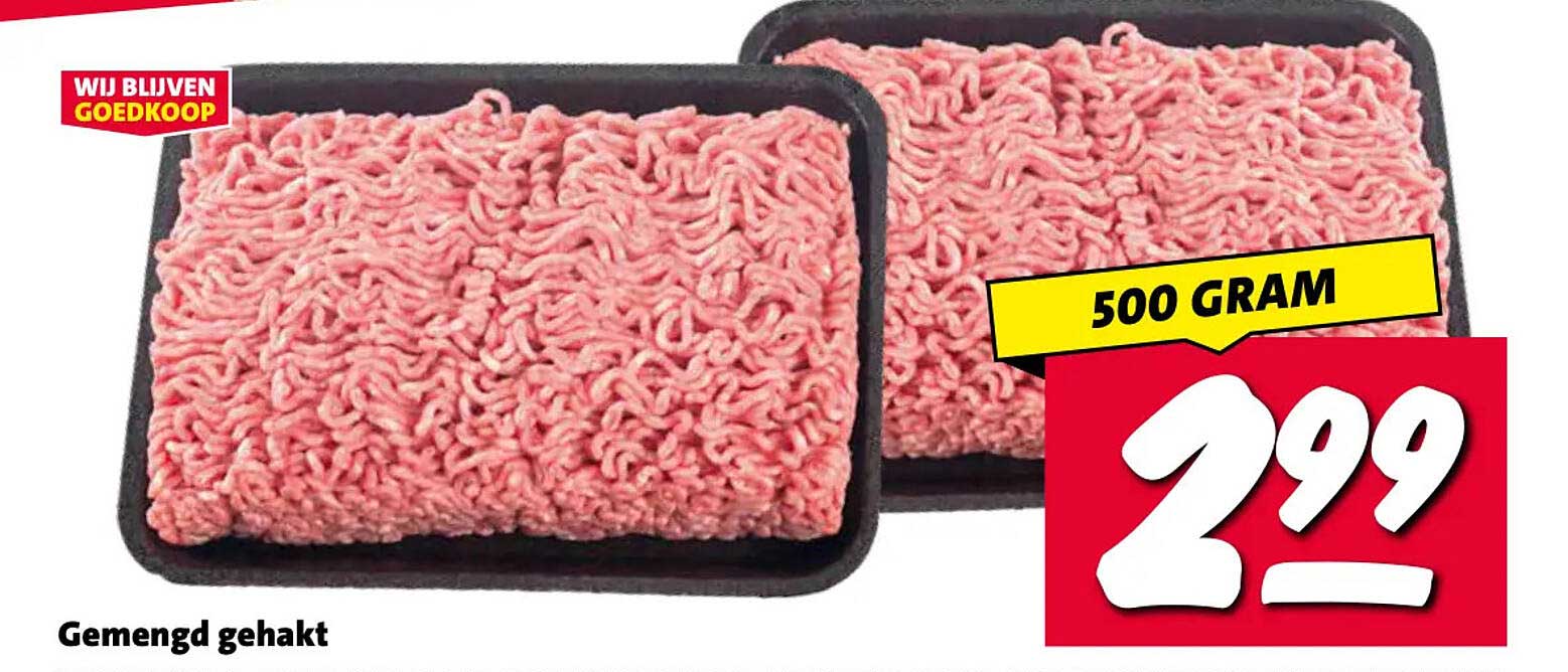 Gemengd gehakt 500 gram