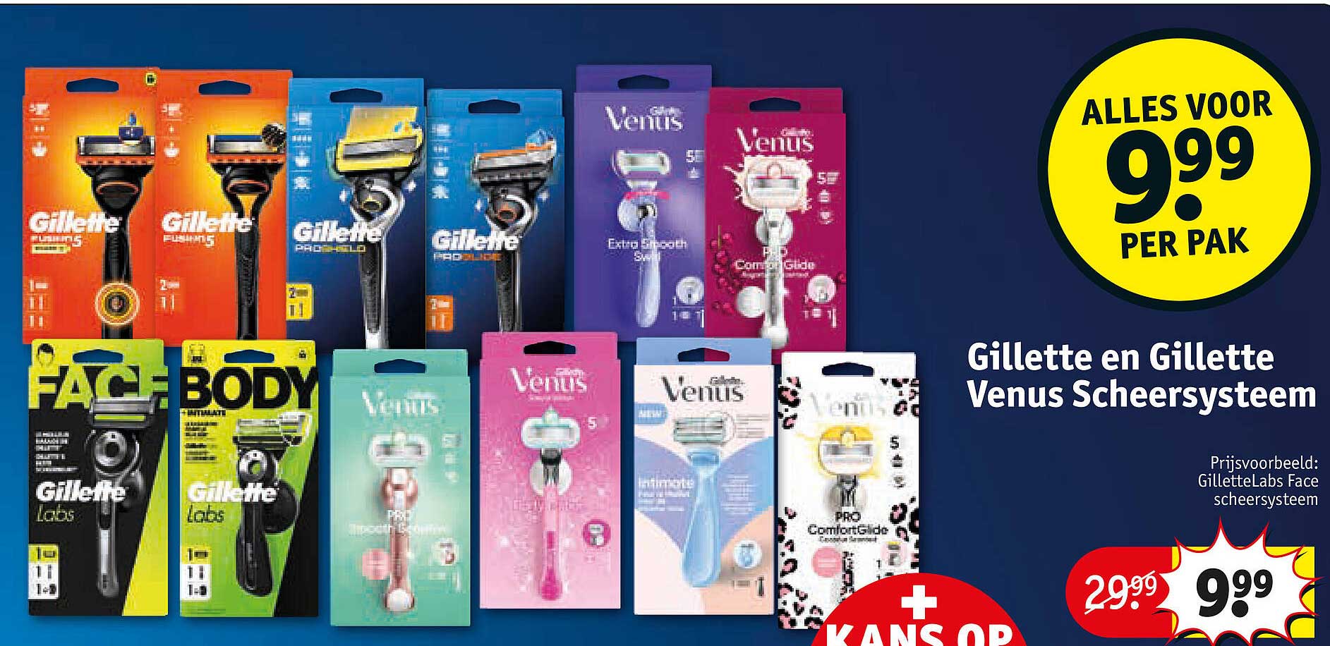 Gillette en Gillette Venus Scheersysteem