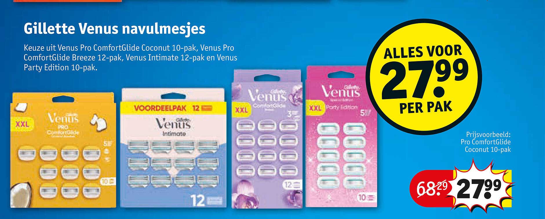 Gillette Venus navulmesjes