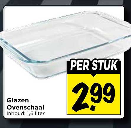 Glazen Ovenschaal