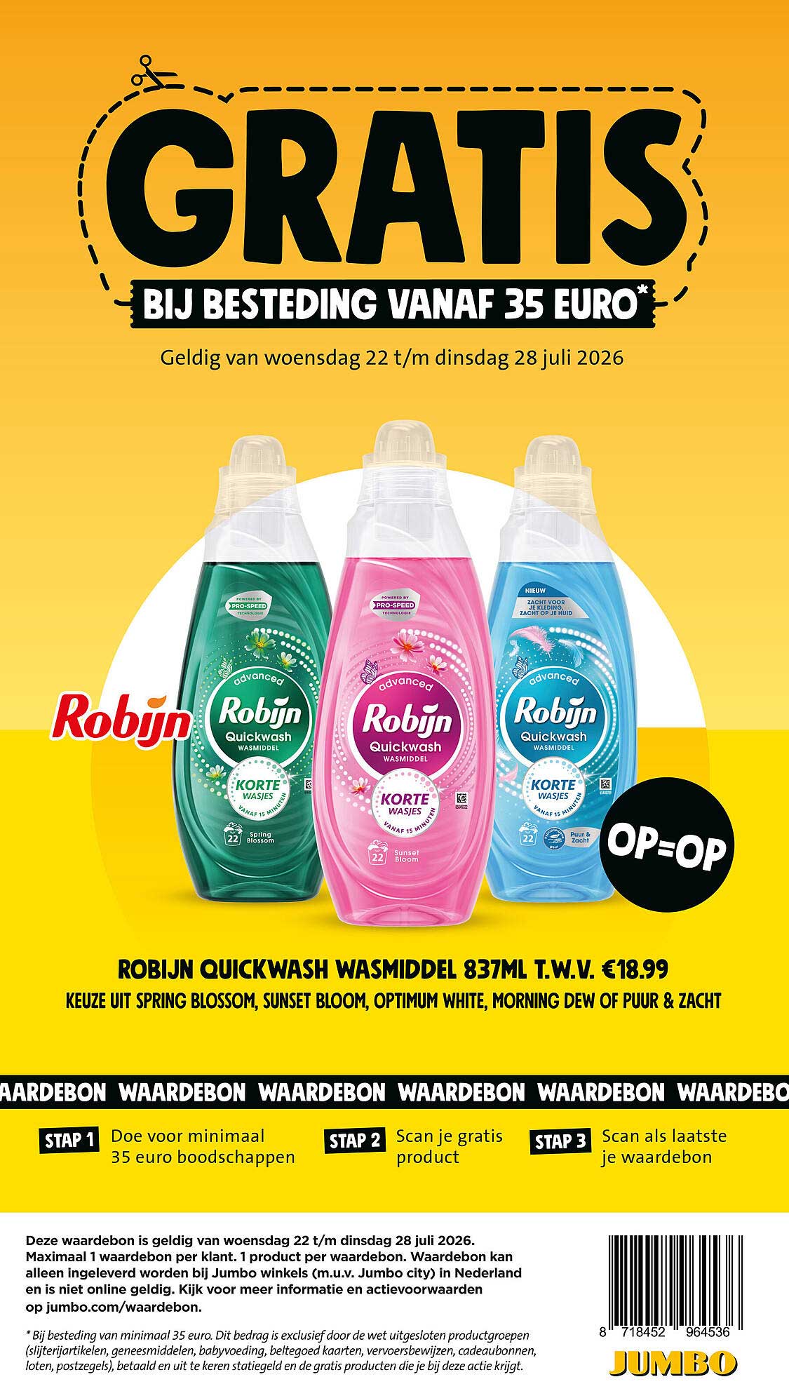 GRATIS BIJ BESTEDING VANAF 35 EURO*
