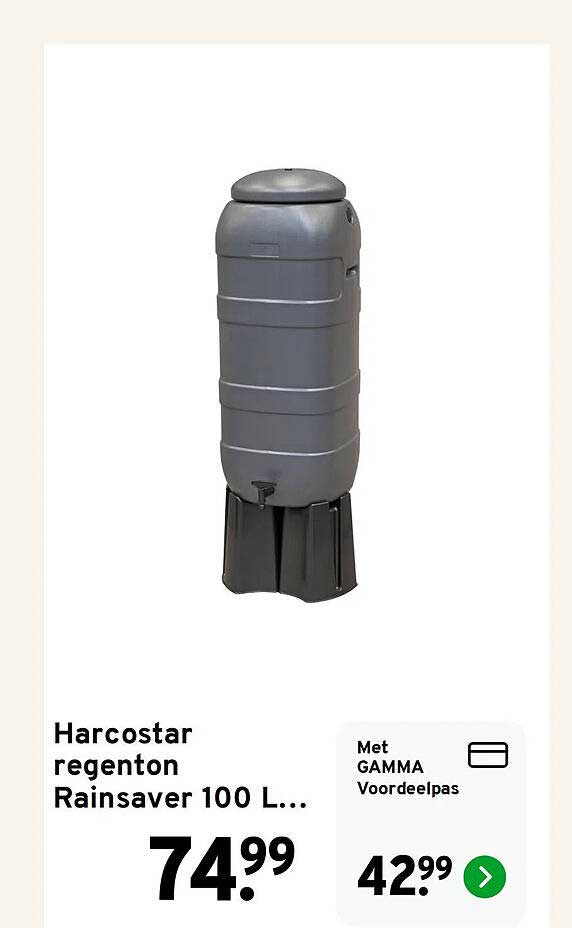 Harcostar regenton Rainsaver 100 L...