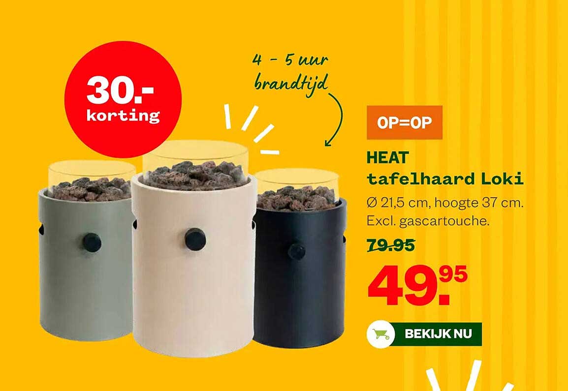 HEAT tafelhaard Loki