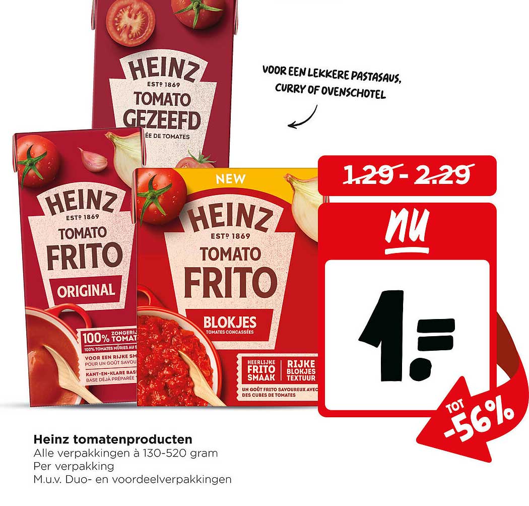 Heinz tomatenproducten