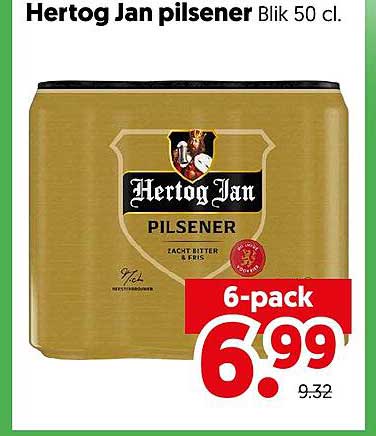 Hertog Jan pilsener Blik 50 cl