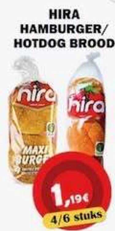 HIRA HAMBURGER/ HOTDOG BROOD