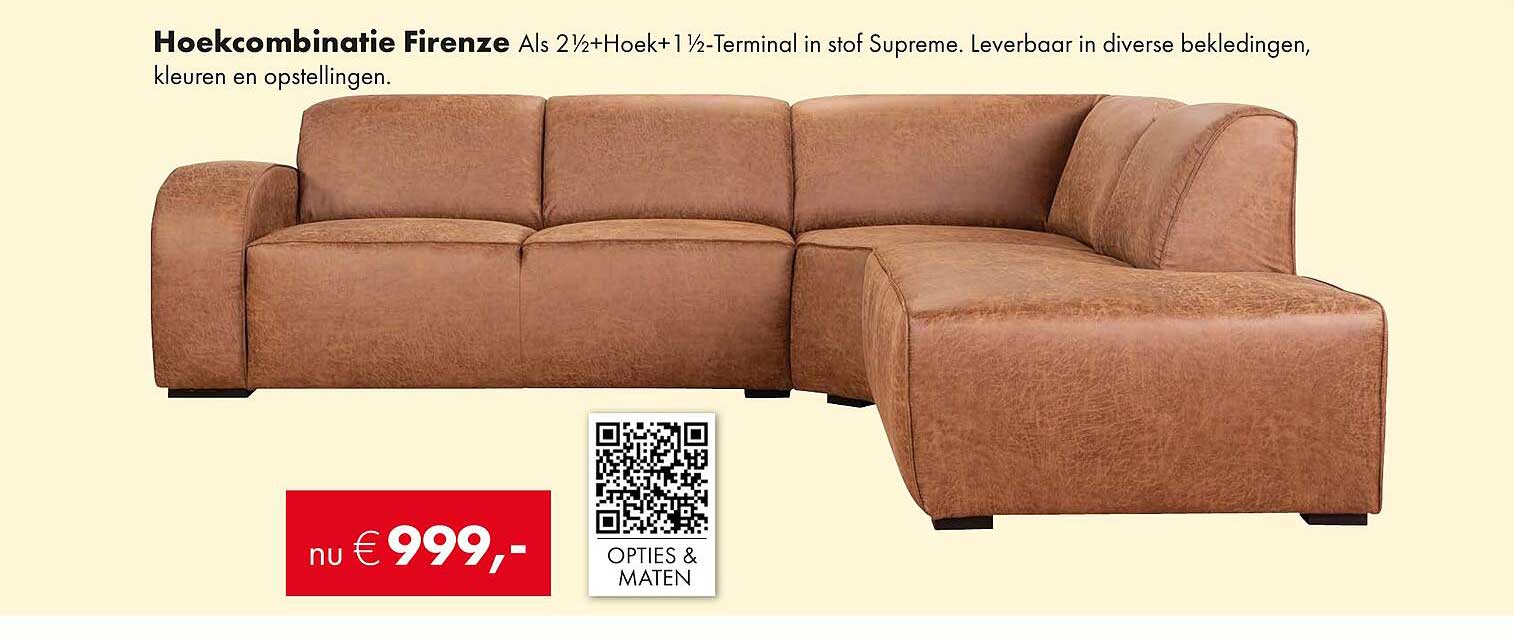 Hoekcombinatie Firenze