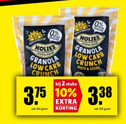 Hollies Granola Low Carb Crunch