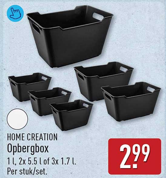 HOME CREATION Opbergbox