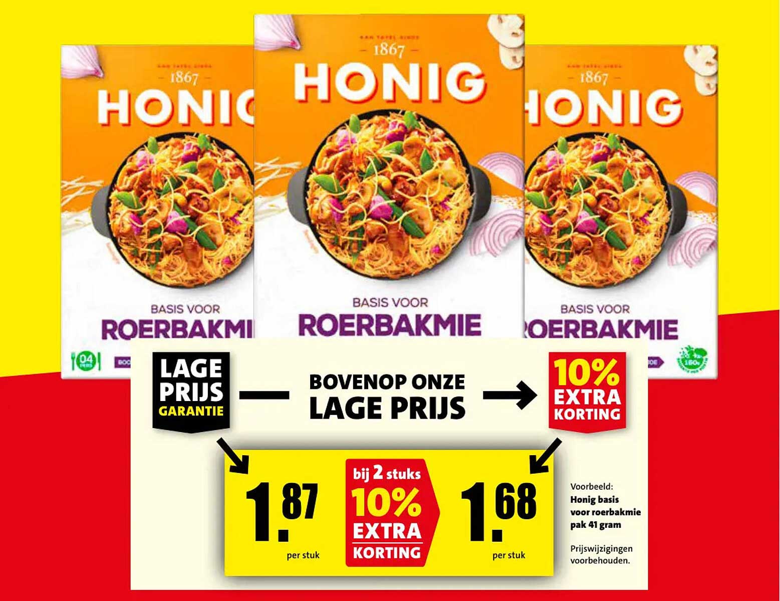 Honig basis voor roerbakmie 41 gram - 10% extra korting bij 2 stuks