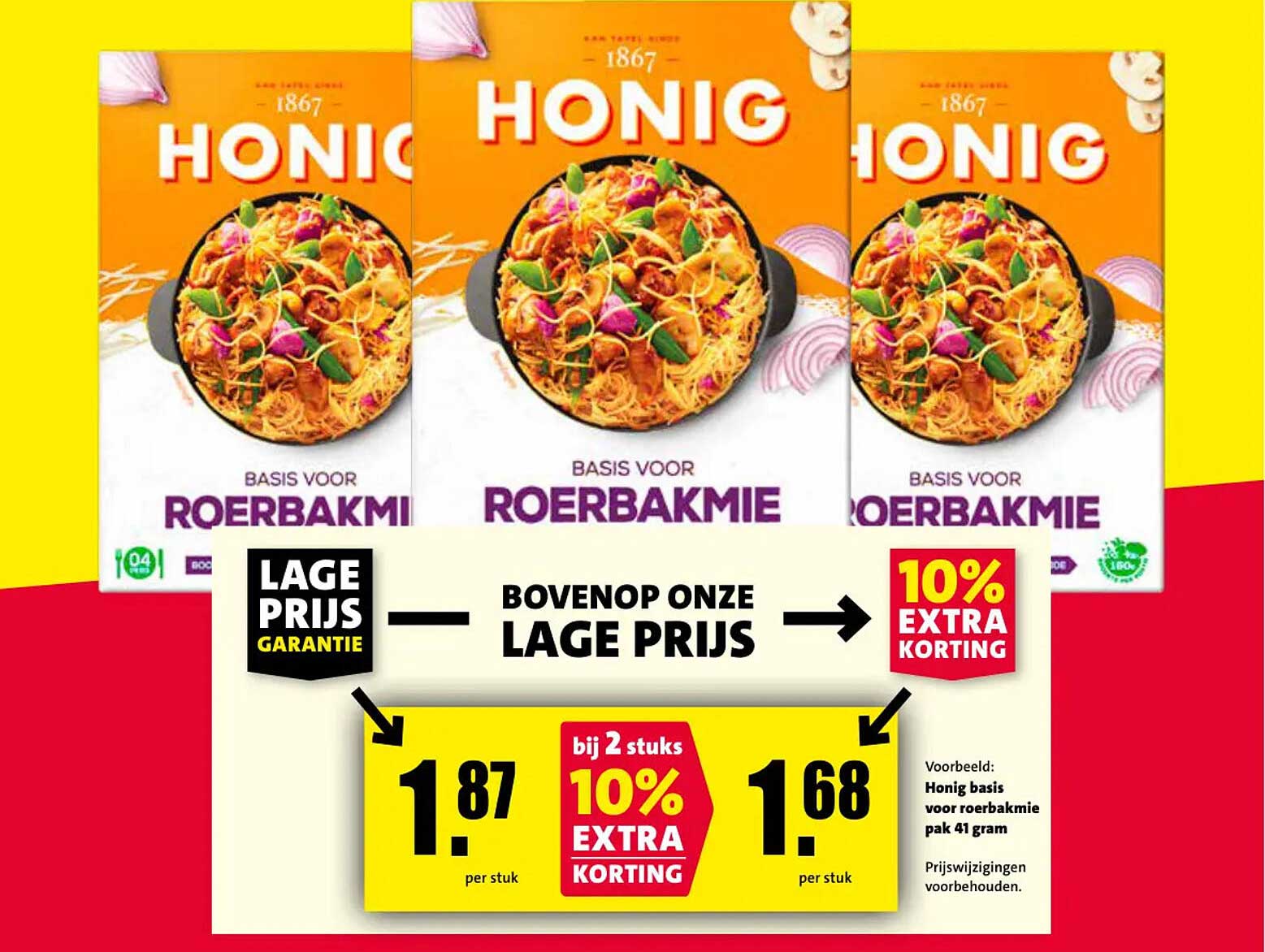 Honig basis voor roerbakmie 41 gram - bij 2 stuks 10% extra korting