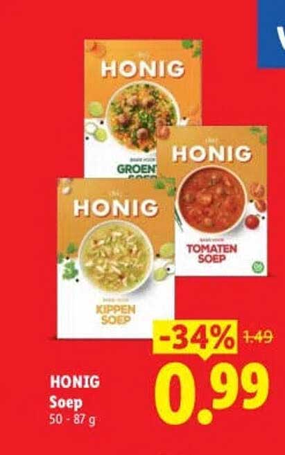 HONIG Soep 50 - 87 g