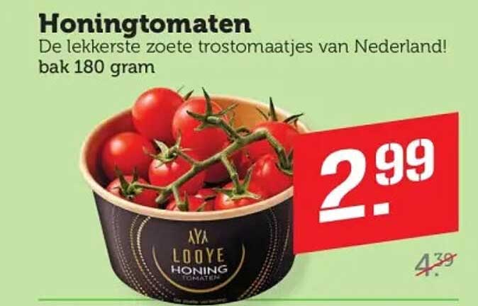 Honingtomaten bak 180 gram