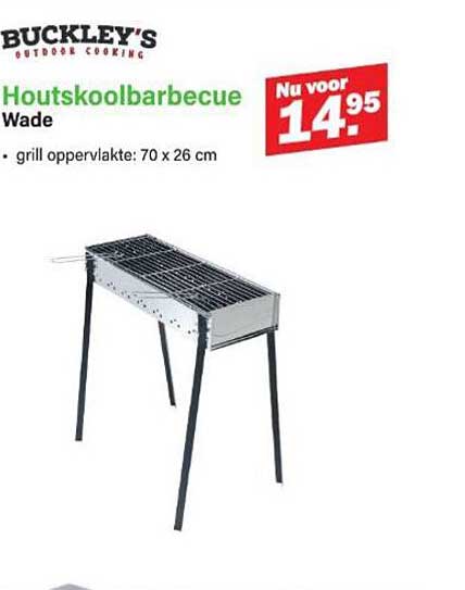 Houtskoolbarbecue Wade