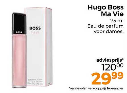 Hugo Boss Ma Vie 75 ml Eau de parfum voor dames.