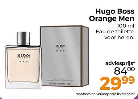 Hugo Boss Orange Men 100 ml Eau de toilette voor heren.