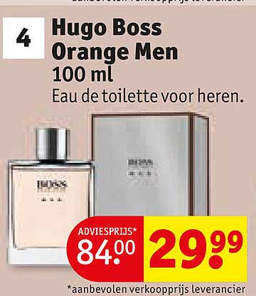 Hugo Boss Orange Men 100 ml Eau de toilette voor heren.