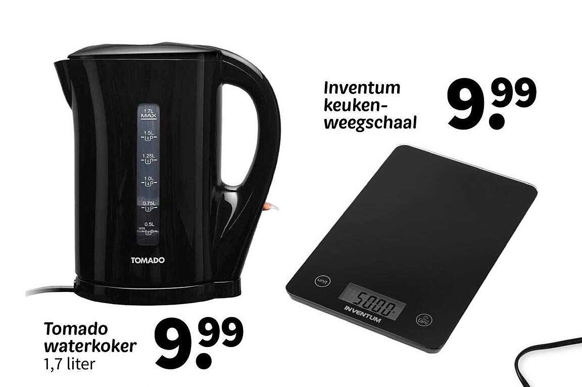 Inventum keuken-weegschaal