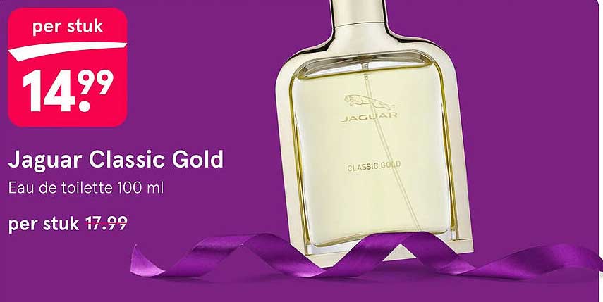 Jaguar Classic Gold Eau de toilette 100 ml