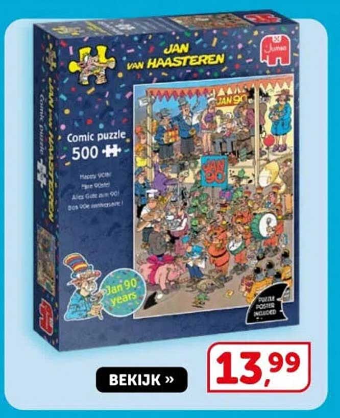 Jan van Haasteren Comic puzzle 500
