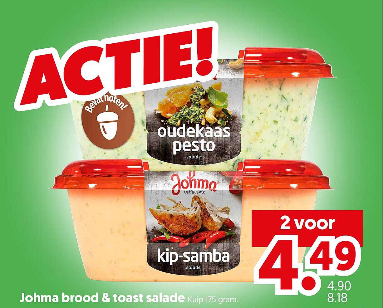Johma brood & toast salade Kuip 175 gram.