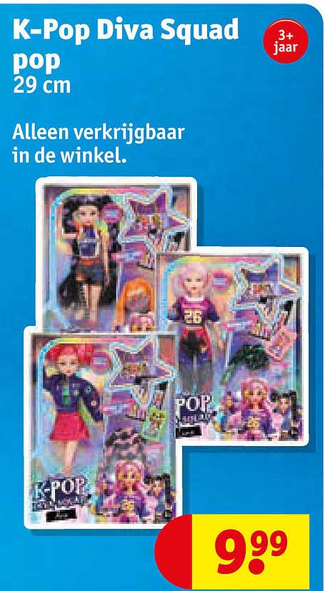 K-Pop Diva Squad pop 29 cm