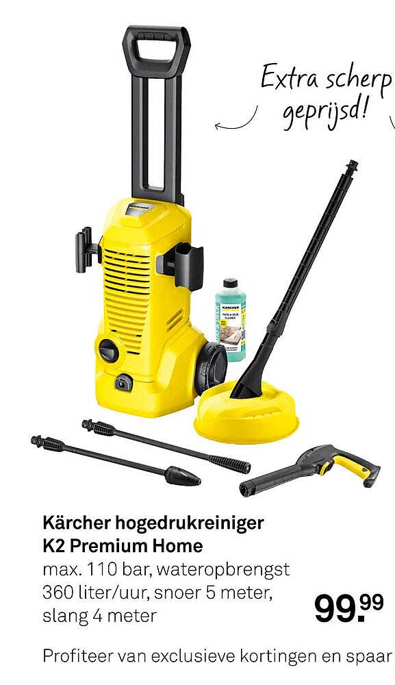 Kärcher hogedrukreiniger K2 Premium Home