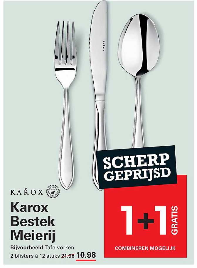 Karox Bestek Meierij 1+1 gratis