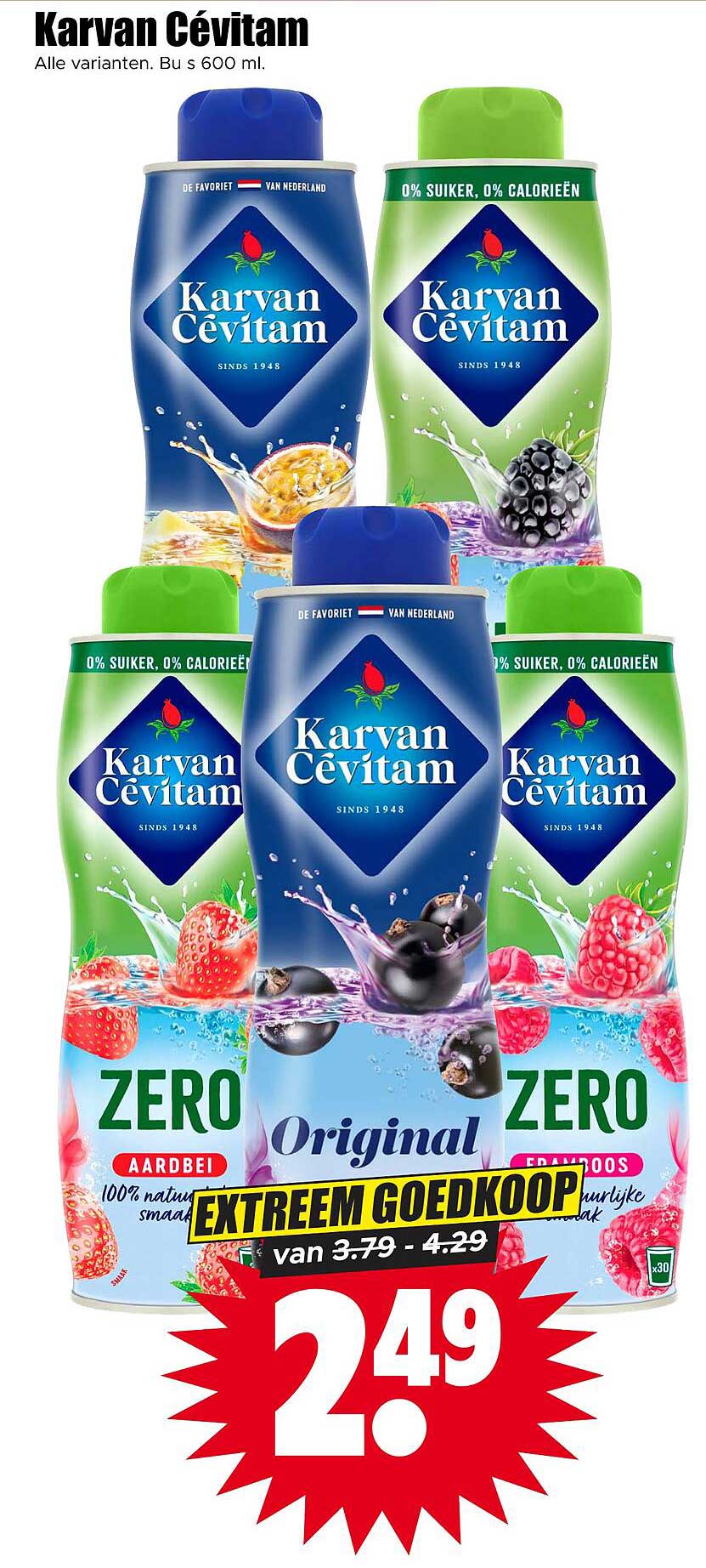 Karvan Cévitam Alle varianten. Bu 6 00 ml.