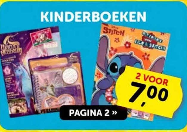 KINDERBOEKEN 2 VOOR 7,00