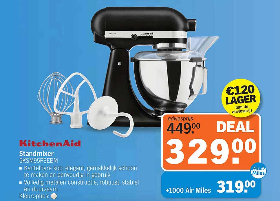 KitchenAid Standmixer 5KSM95PSEBM